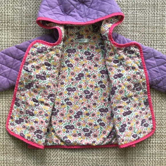 Baby Boden Quilted Jacket (size 12-18m)